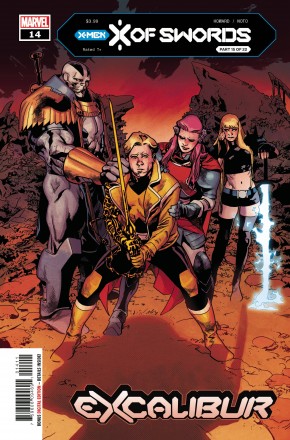 EXCALIBUR #14 (2019 SERIES) X OF SWORDS TIE-IN