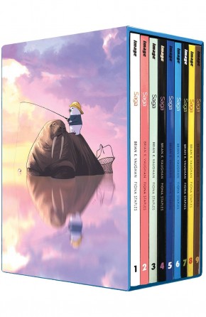 SAGA BOX SET VOLUMES 1-9 GRAPHIC NOVELS