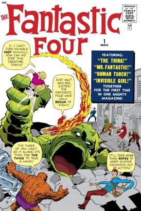FANTASTIC FOUR OMNIBUS VOLUME 1 HARDCOVER *PLEASE NOTE CORNER DINKS*