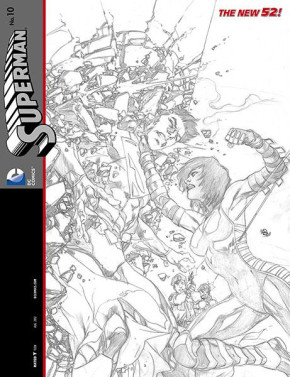 SUPERMAN #10 (2011 SERIES) IVAN REIS 1 IN 25 INCENTIVE VARIANT