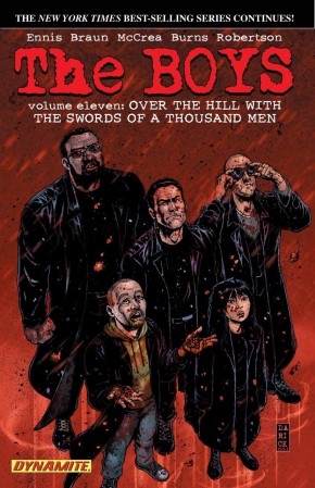 THE BOYS VOLUME 11 OVER THE HILL WITH THE SWORDS OF A THOUSAND MEN GRAPHIC NOVEL