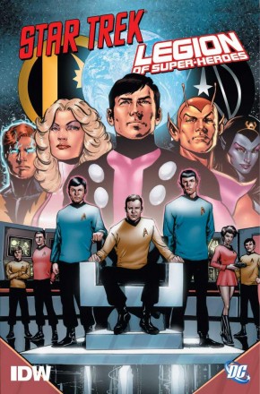 STAR TREK LEGION OF SUPERHEROES GRAPHIC NOVEL