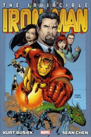 IRON MAN BY KURT BUSIEK AND SEAN CHEN OMNIBUS HARDCOVER