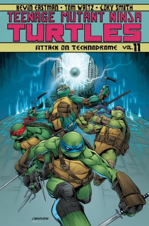 TEENAGE MUTANT NINJA TURTLES VOLUME 11 ATTACK ON TECHNODROME GRAPHIC NOVEL