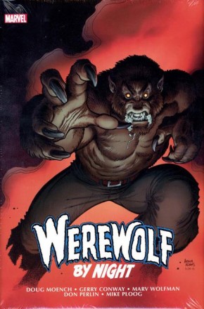 WEREWOLF BY NIGHT OMNIBUS DM VARIANT HARDCOVER