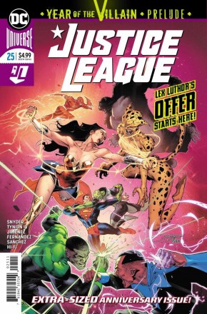 JUSTICE LEAGUE #25 (2018 SERIES)