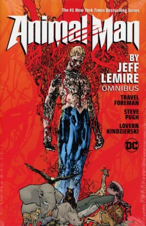 ANIMAL MAN BY JEFF LEMIRE OMNIBUS HARDCOVER