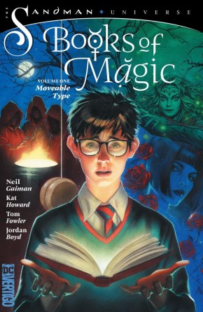 BOOKS OF MAGIC VOLUME 1 MOVEABLE TYPE GRAPHIC NOVEL