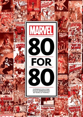 MARVEL 80 FOR 80 HARDCOVER