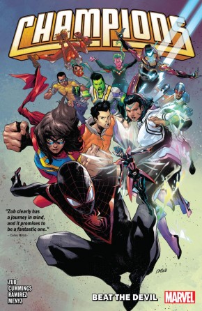 CHAMPIONS BY JIM ZUB VOLUME 1 BEAT THE DEVIL GRAPHIC NOVEL