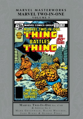 MARVEL MASTERWORKS MARVEL TWO IN ONE VOLUME 5 HARDCOVER