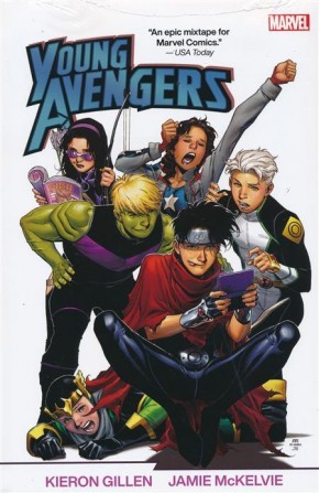 YOUNG AVENGERS BY KIERON GILLEN AND JAMIE MCKELVIE HARDCOVER CHEUNG DM VARIANT COVER