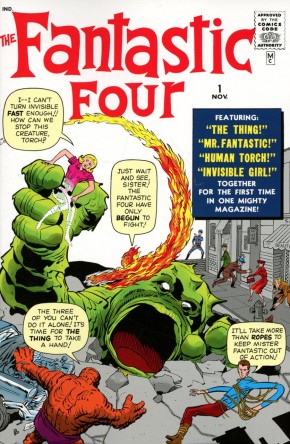 MIGHTY MARVEL MASTERWORKS FANTASTIC FOUR VOLUME 1 DM VARIANT GRAPHIC NOVEL