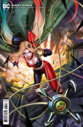 HARLEY QUINN #4 (2021 SERIES) DERRICK CHEW CARD STOCK VARIANT