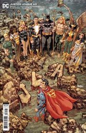 JUSTICE LEAGUE #63 (2018 SERIES)  DAN PANOSIAN CARD STOCK VARIANT