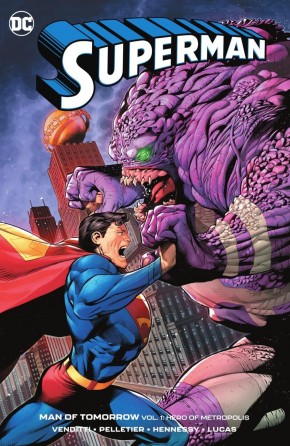 SUPERMAN MAN OF TOMORROW VOLUME 1 HERO OF METROPOLIS GRAPHIC NOVEL