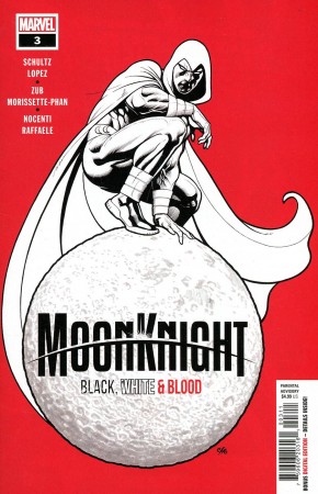 MOON KNIGHT BLACK WHITE BLOOD #3 