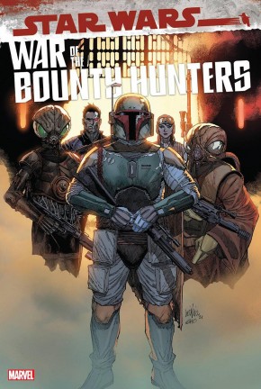 STAR WARS WAR OF BOUNTY HUNTERS OMNIBUS HARDCOVER LEINIL FRANCIS YU DM VARIANT COVER