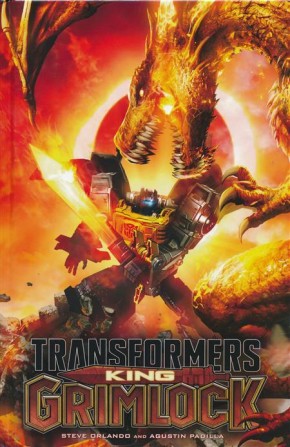 TRANSFORMERS KING GRIMLOCK HARDCOVER