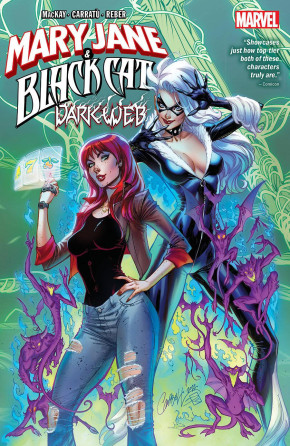 MARY JANE AND BLACK CAT DARK WEB GRAPHIC NOVEL