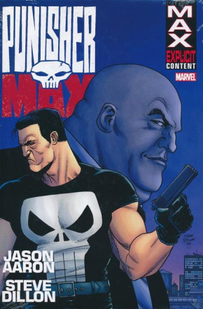 PUNISHER MAX BY AARON AND DILLON OMNIBUS HARDCOVER STEVE DILLON DM VARIANT COVER 2024 EDITION
