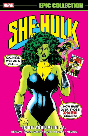 SHE-HULK EPIC COLLECTION TO DIE AND LIVE IN LA GRAPHIC NOVEL