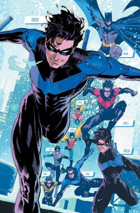 NIGHTWING YEAR ONE 20TH ANNIVERSARY DELUXE EDITION HARDCOVER DAN MORA DM VARIANT COVER