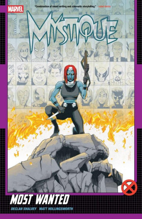 MYSTIQUE MOST WANTED GRAPHIC NOVEL