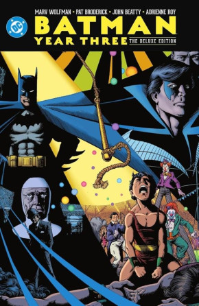 BATMAN YEAR THREE THE DELUXE EDITION HARDCOVER