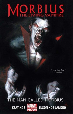 MORBIUS THE LIVING VAMPIRE THE MAN CALLED MORBIUS GRAPHIC NOVEL