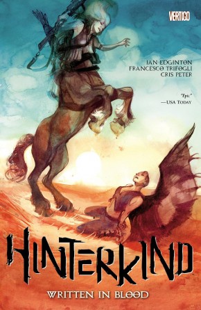 HINTERKIND VOLUME 2 WRITTEN IN BLOOD GRAPHIC NOVEL