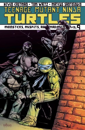 TEENAGE MUTANT NINJA TURTLES VOLUME 9 MONSTERS MISFITS MADMEN GRAPHIC NOVEL