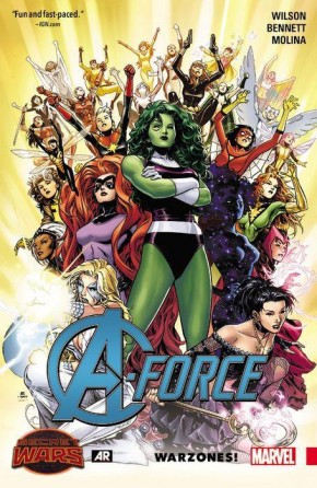 A-FORCE VOLUME 00 WARZONES GRAPHIC NOVEL