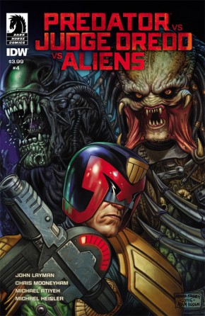 PREDATOR VS JUDGE DREDD VS ALIENS #4