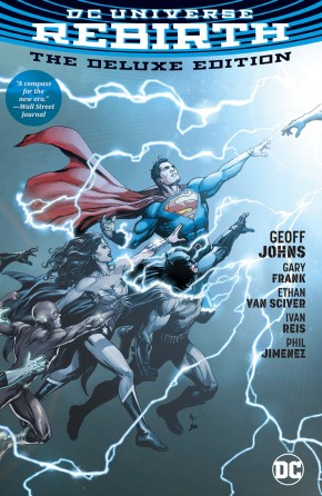 DC UNIVERSE REBIRTH DELUXE EDITION HARDCOVER