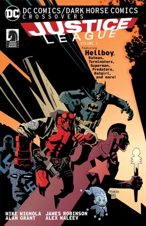 DC COMICS DARK HORSE COMICS JUSTICE LEAGUE VOLUME 1 GRAPHIC NOVEL