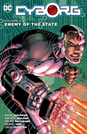 CYBORG VOLUME 2 ENEMY OF THE STATE GRAPHIC NOVEL