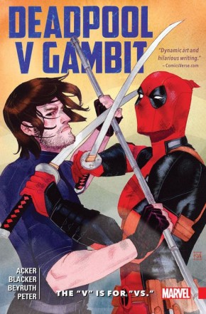 DEADPOOL V GAMBIT THE V IS FOR VS GRAPHIC NOVEL