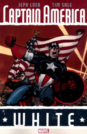 CAPTAIN AMERICA WHITE GRAPHIC NOVEL