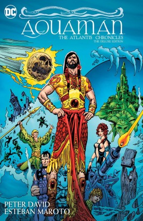 AQUAMAN THE ATLANTIS CHRONICLES DELUXE EDITION HARDCOVER