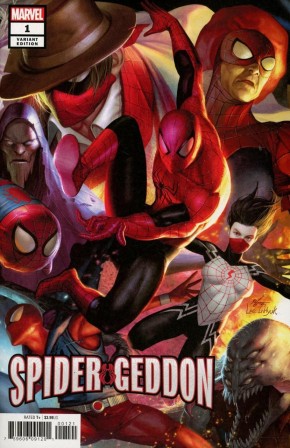 SPIDER-GEDDON #1 IN HYUK LEE CONNECTING VARIANT