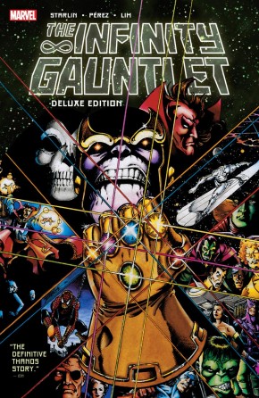 INFINITY GAUNTLET DELUXE EDITION GRAPHIC NOVEL