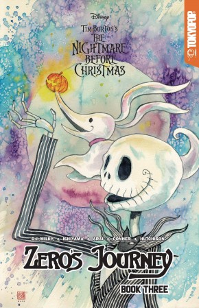 DISNEY MANGA NIGHTMARE CHRISTMAS ZEROS JOURNEY VOLUME 3 GRAPHIC NOVEL DAVID MACK COVER