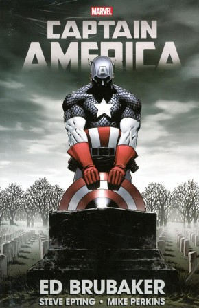 CAPTAIN AMERICA BY ED BRUBAKER OMNIBUS VOLUME 1 DM VARIANT HARDCOVER