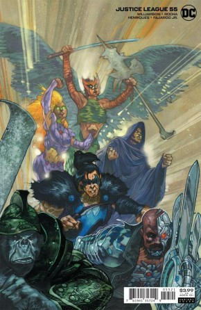 JUSTICE LEAGUE #55 (2018 SERIES) SIMONE BIANCHI VARIANT DARK NIGHTS DEATH METAL TIE-IN