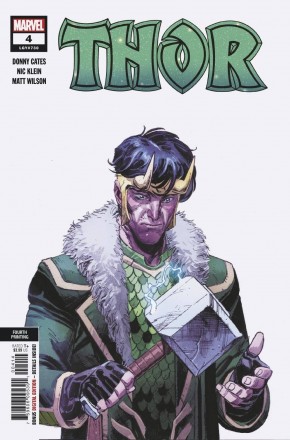 THOR #4 (2020 SERIES) 4TH PRINTING FIRST CAMEO APPEARANCE OF BLACK WINTER