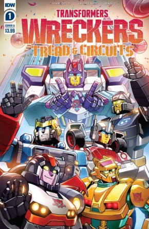 TRANSFORMERS WRECKERS TREAD AND CIRCUITS #1 COVER A