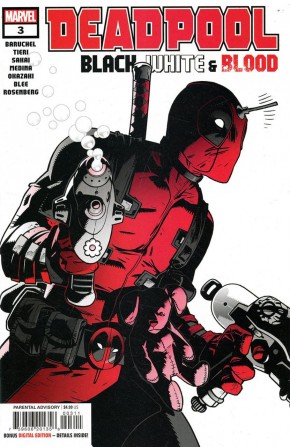 DEADPOOL BLACK WHITE BLOOD #3 