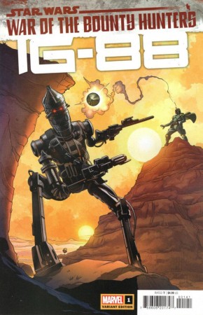 STAR WARS WAR BOUNTY HUNTERS IG-88 #1 HEIGHT 1 IN 25 INCENTIVE VARIANT