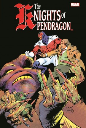 KNIGHTS OF PENDRAGON OMNIBUS HARDCOVER ALAN DAVIS FIRST SERIES COVER